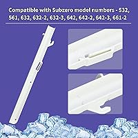 Vista 3 de Kit de recambio para diapositivas de cubo de hielo Subzero - Izquierda 7014649