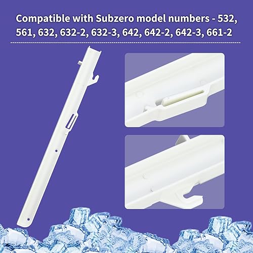 Miniatura 3 de Kit de recambio para diapositivas de cubo de hielo Subzero - Izquierda 7014649