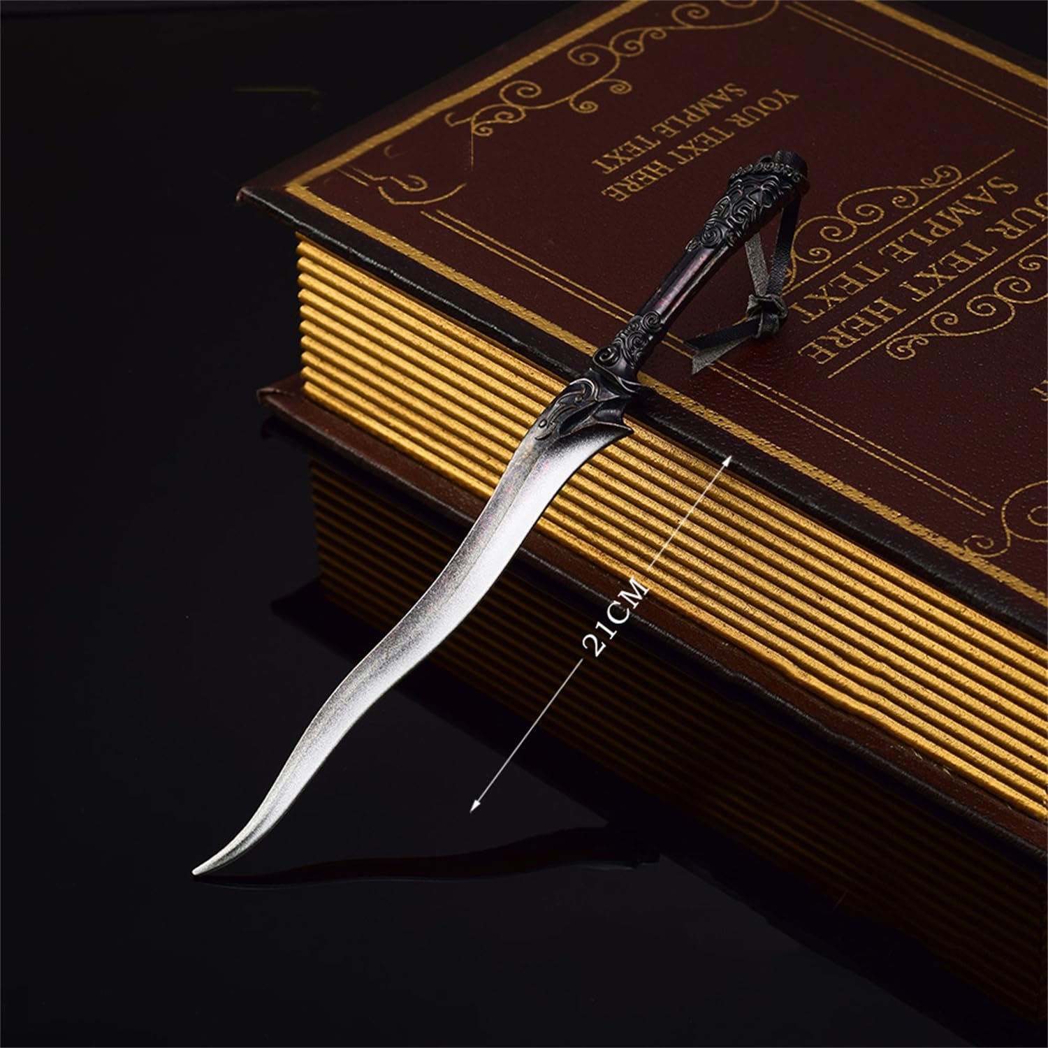 Amazon.co.jp: 【bulzuri】スカイリム V 黒檀のダガー 21cm 短剣 武器