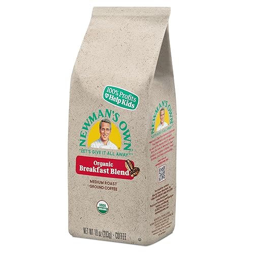 Miniatura 9 de Newman's Own Organics Newman's Breakfast Blend, café molido, tostado medio, bolsa de 10 onzas