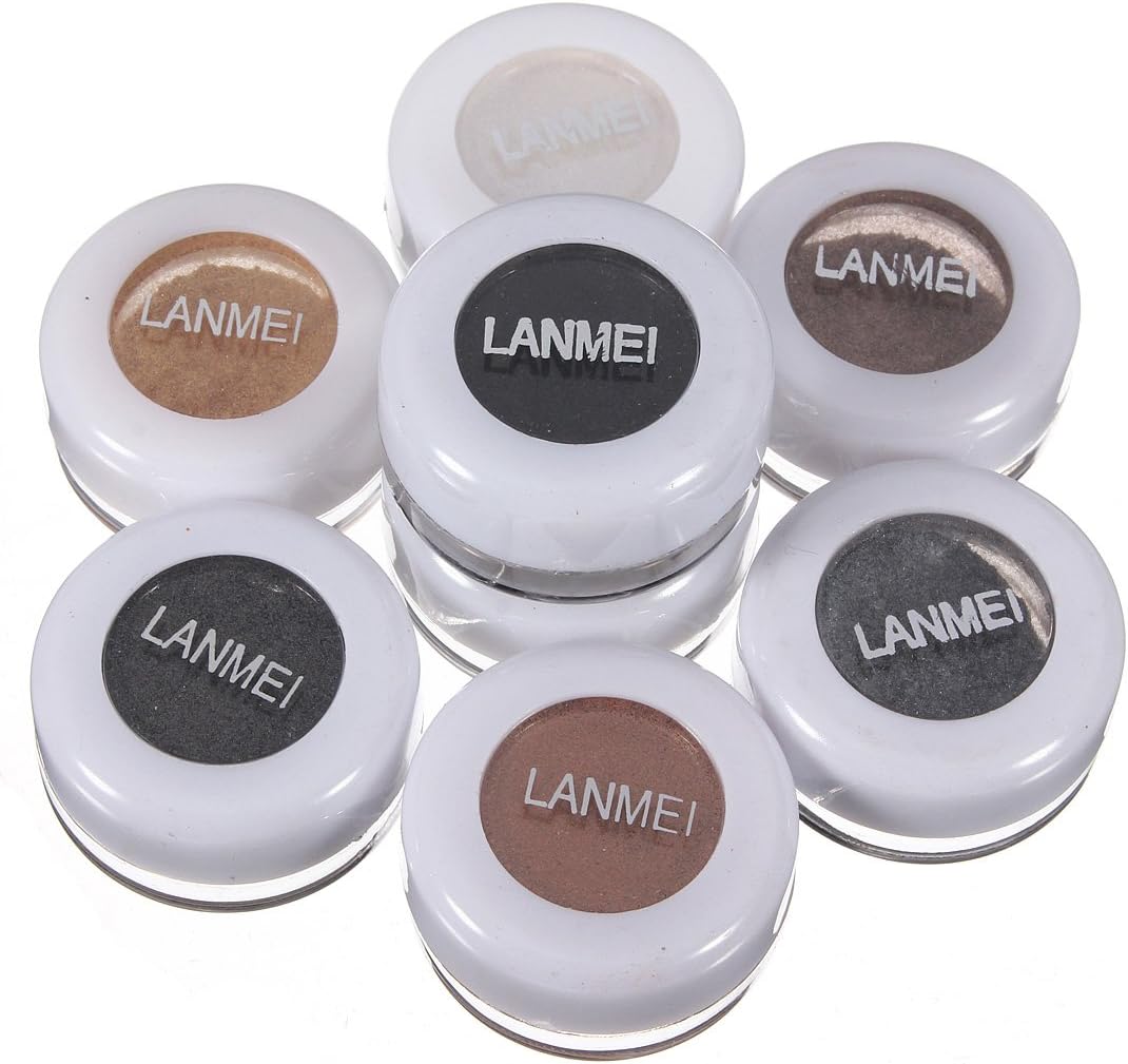 Elegant 8Pcs Color Cosmetic Smoking Powder Mineral Pigment Eye Shadow Makeup Set