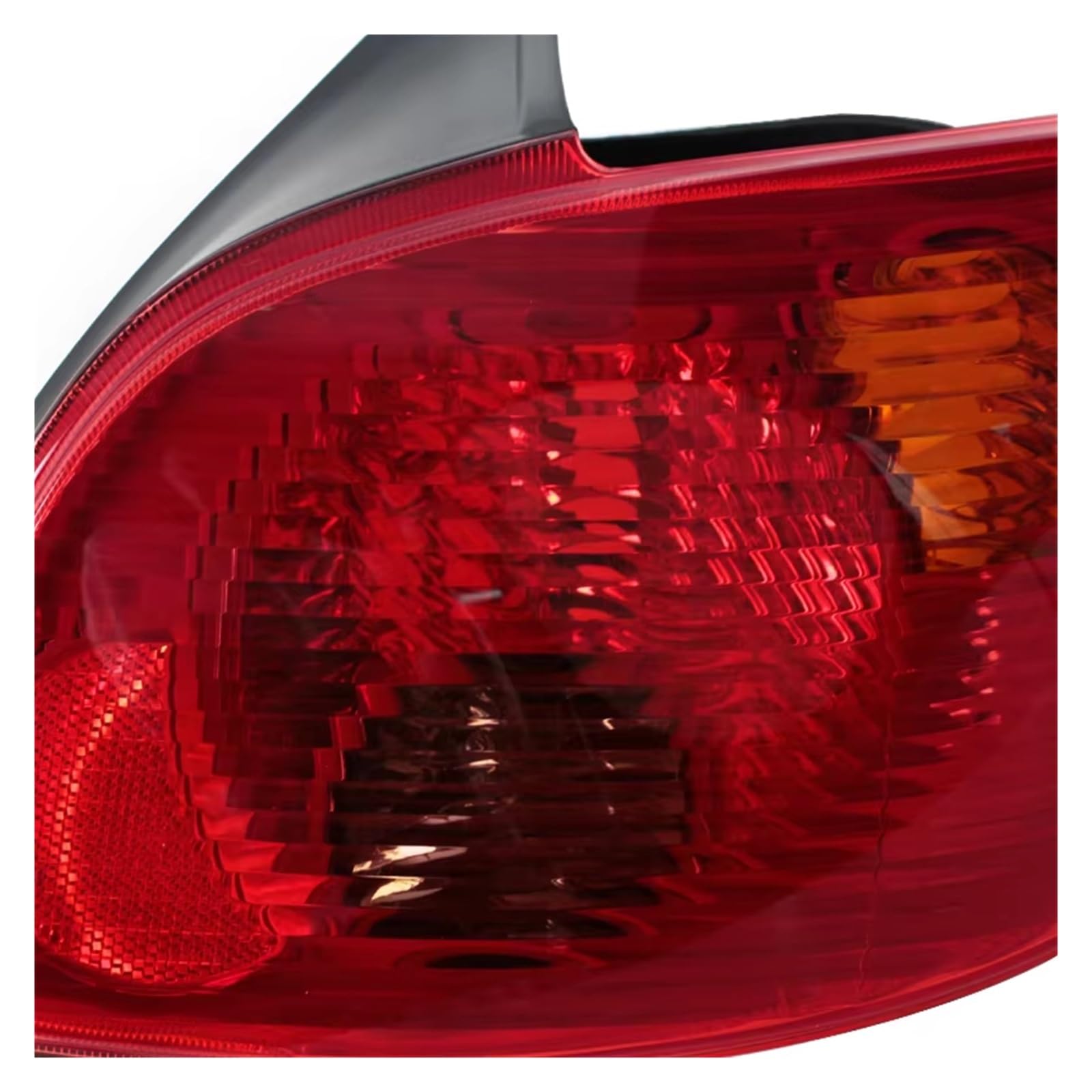 Coche Pilotos Traseros 6350S0 para Peugeot 206 2002-2006 5 Puertas Hatchback Parachoques Trasero Luz Trasera Freno Giro Luces Marcha Atrás Sin Bombilla(1 Left)