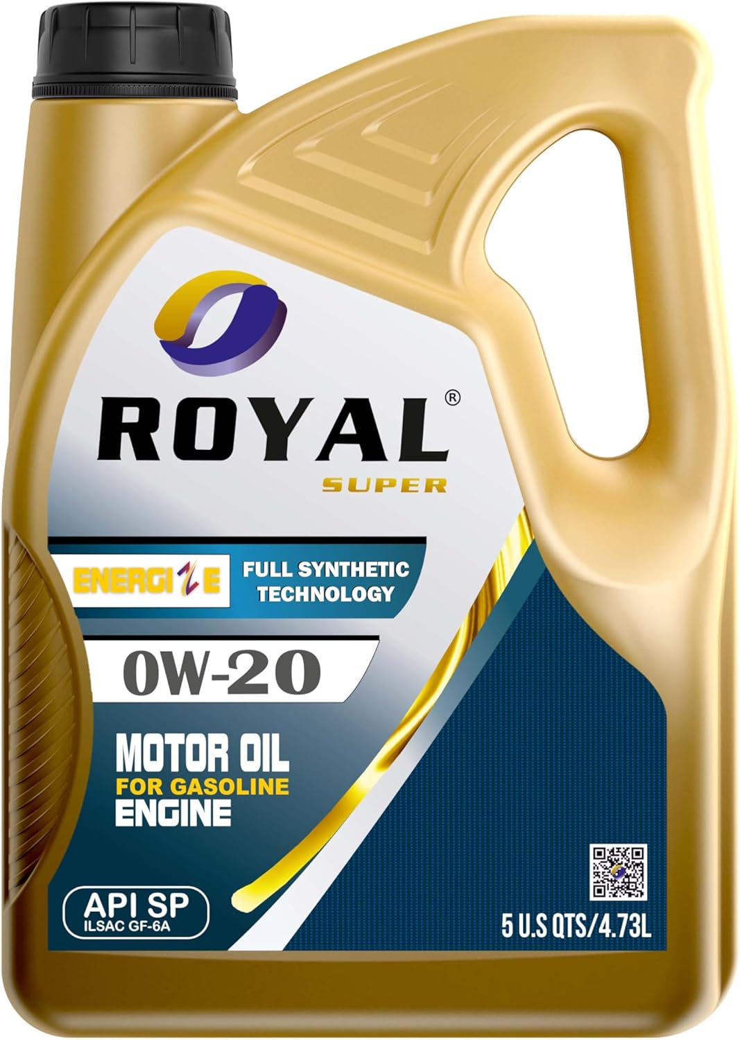 0W-20 Full Synthetic Engine Oil for Petrol Vehicles, API SN, 5 Quarts (OW-20, 5 U.S QTS (4.73 ltr))