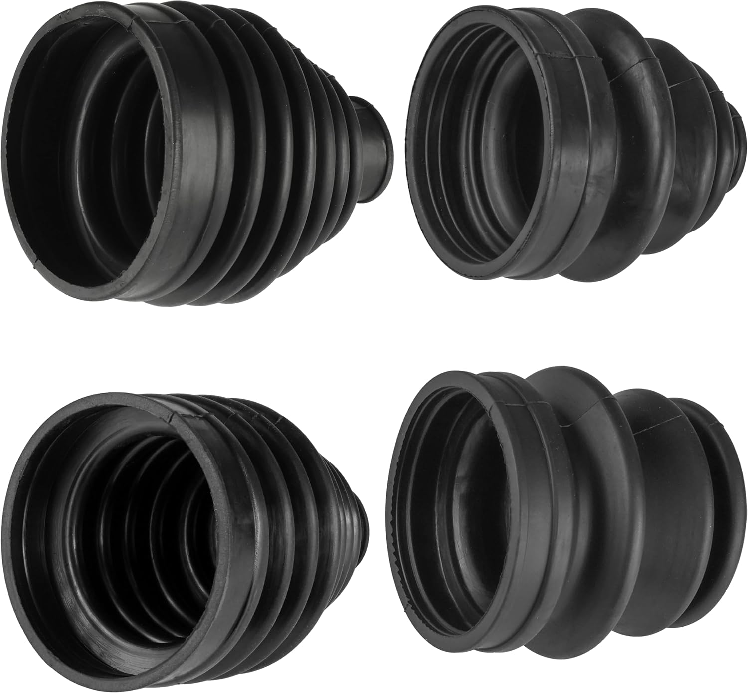 Caltric Front & Rear Axle Inner Outer Boot Kit Compatible with Yamaha Grizzly 700 YFM700 EPS 2022-2025