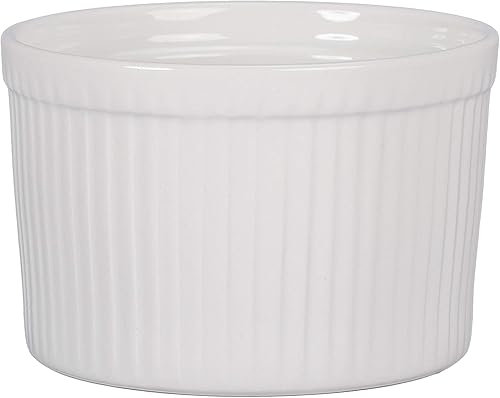 Miniatura 2 de BIA Cordon Bleu Ramequin clásico de 8 onzas, juego de 4, blanco (900015S4SIOC)