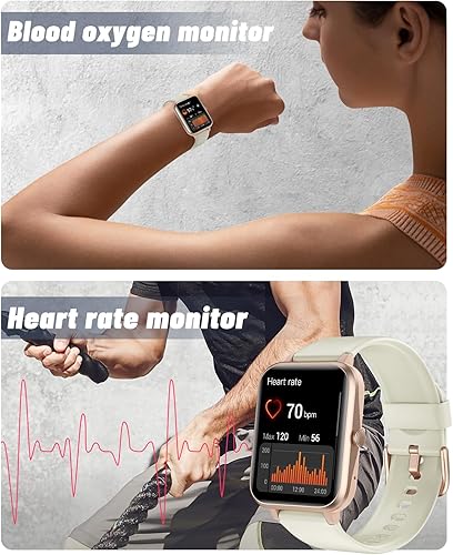 Miniatura 4 de GRV Relojes inteligentes para mujeres y hombres (respuestahacer llamadas), reloj inteligente de 1.8 pulgadas para teléfonos iOSAndroid, rastreador