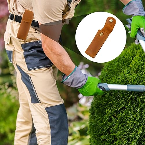 Miniatura 6 de Funda multiherramienta de cuero, bolsa para cinturón multiherramienta, bolsa de herramientas pequeña, funda para cuchillo de bolsillo, estuche