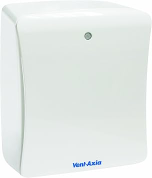 Vent-Axia Solo Plus Centrifugal Extractor Fan With Timer IPX4 rates Supply voltage 220-240V/1/50Hz 427478B
