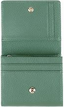 imeetu Wallet, Bi-Fold Wallet, Women's, Men's, Genuine Leather, RFID Skimming Protection, L-Shaped Zipper, Mini Wallet, Travel Wallet, Compact Card Case, Coin Purse, Key Case, Multiple Storage