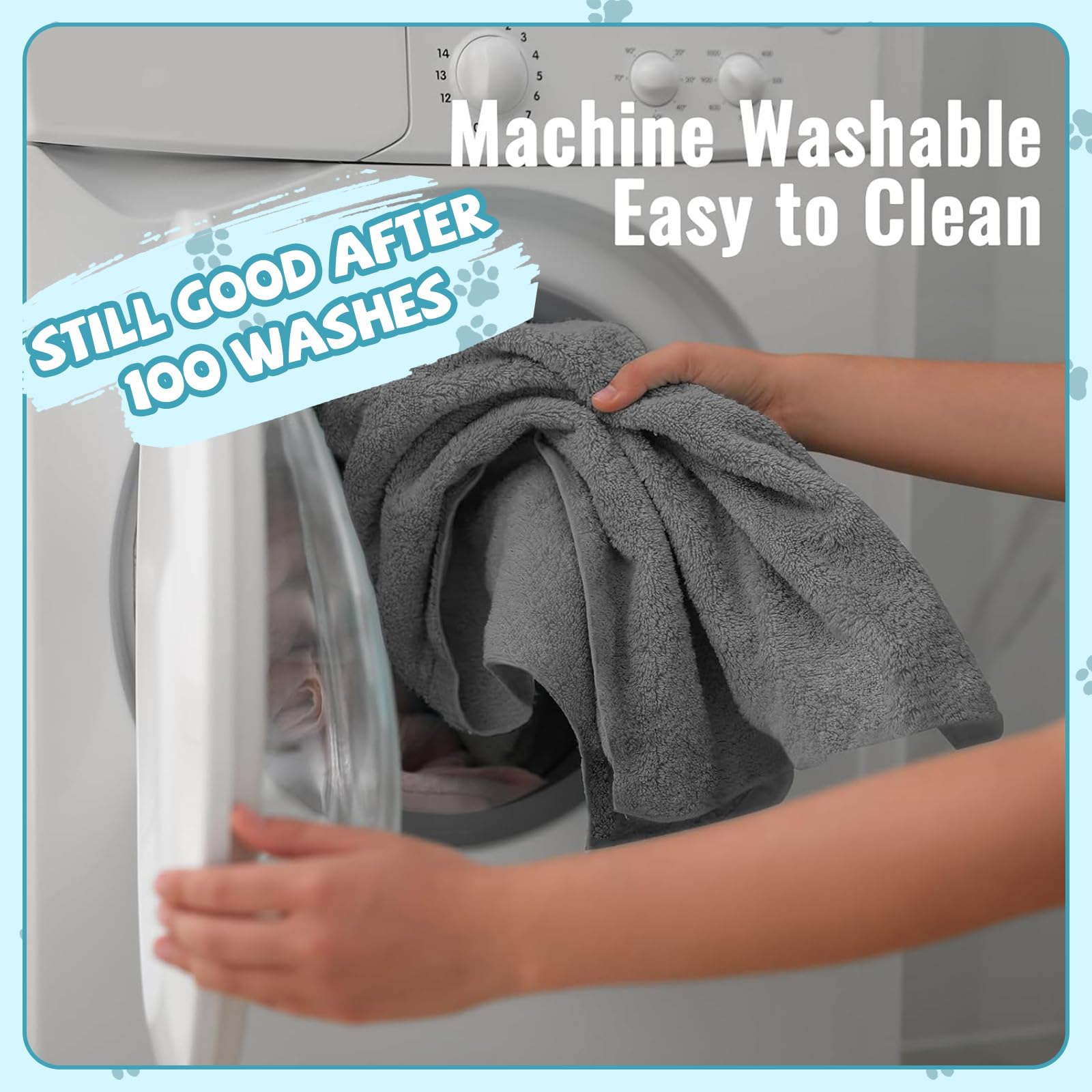 Super Absorbent Dog Towels - Quick Drying! -7