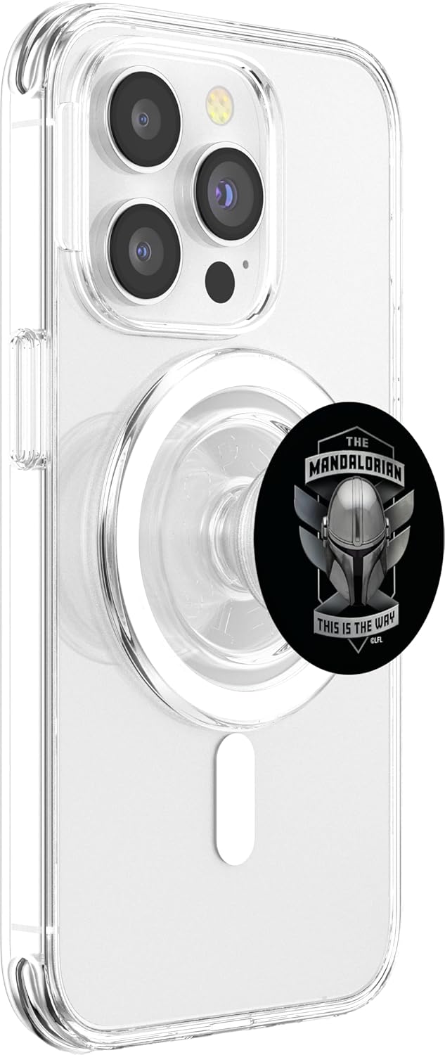 Star Wars The Mandalorian Helmet This is the Way PopSockets MagSafe PopGrip for iPhone
