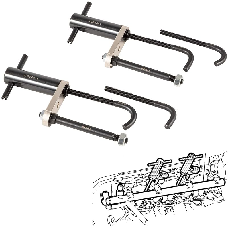 Ferramenta para Remoção do Trilho de Injetores EN-49248 6706 para Motores GDI Cadillac, Saturn, Pontiac e Chevrolet