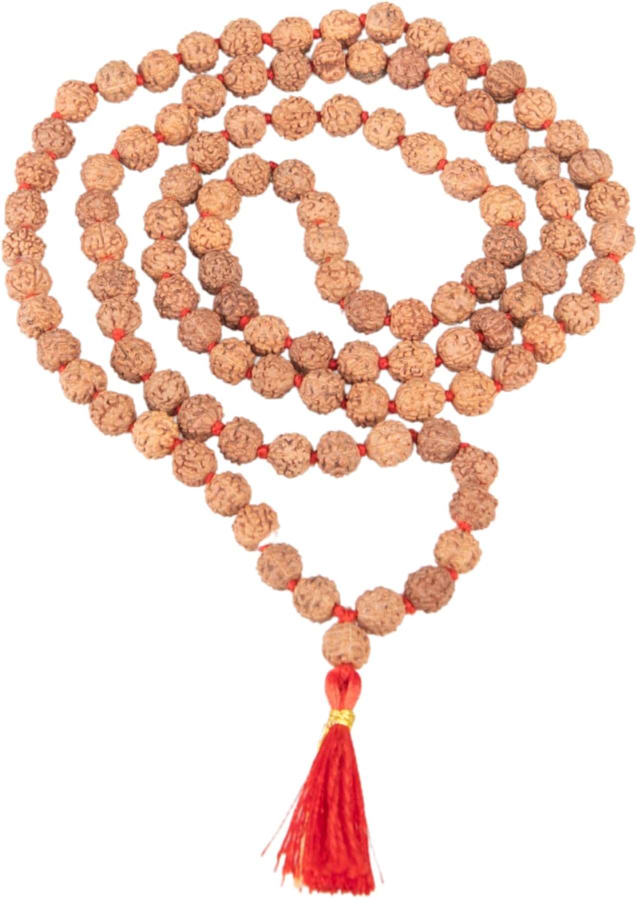 Authentic Rudraksha Natural Gemstone Yoga Meditation Beads Bracelet Free Size Wrist Friendship Band Unisex Adjustable Friendship Bracelet Rakhi Gift Free size