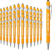 Vista 214 de AIFLM Bolígrafos personalizados con nombre a granel hasta 500 unidades de bolígrafos grabados gratis con tu nombre y texto para negocios