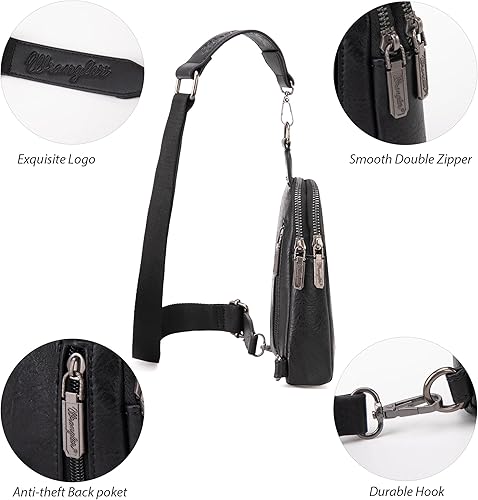 Miniatura 4 de Wrangler Crossbody Bags for Women Sling Cross Body Purse