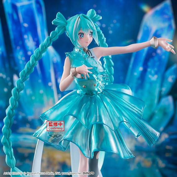 Banpresto - Vocaloid - Hatsune Miku - Clearluxe Emerald Gem Evolve Figure