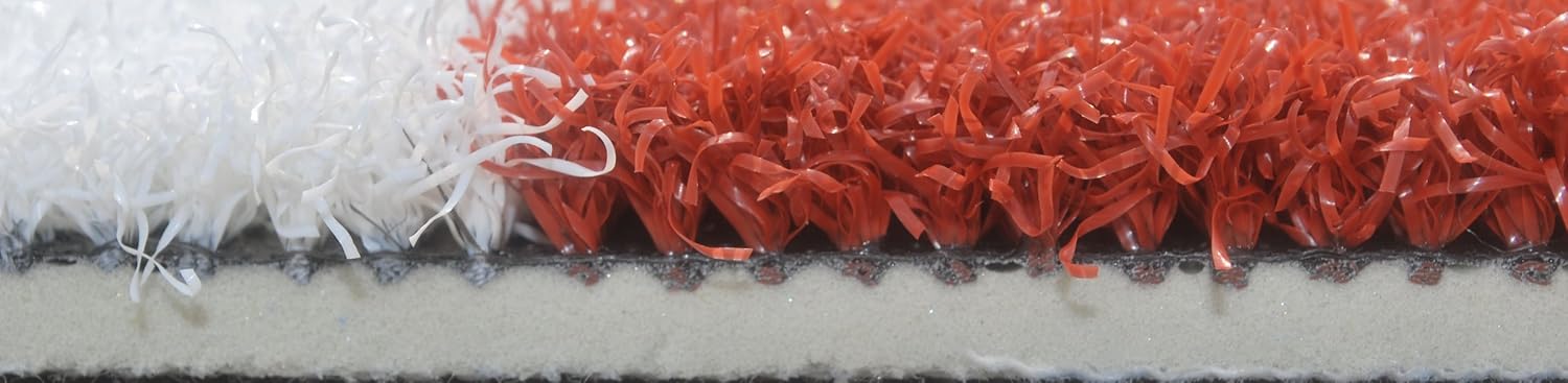 Premium 10 Feet X 3 Feet Softball Pitching Mat in Clay Color