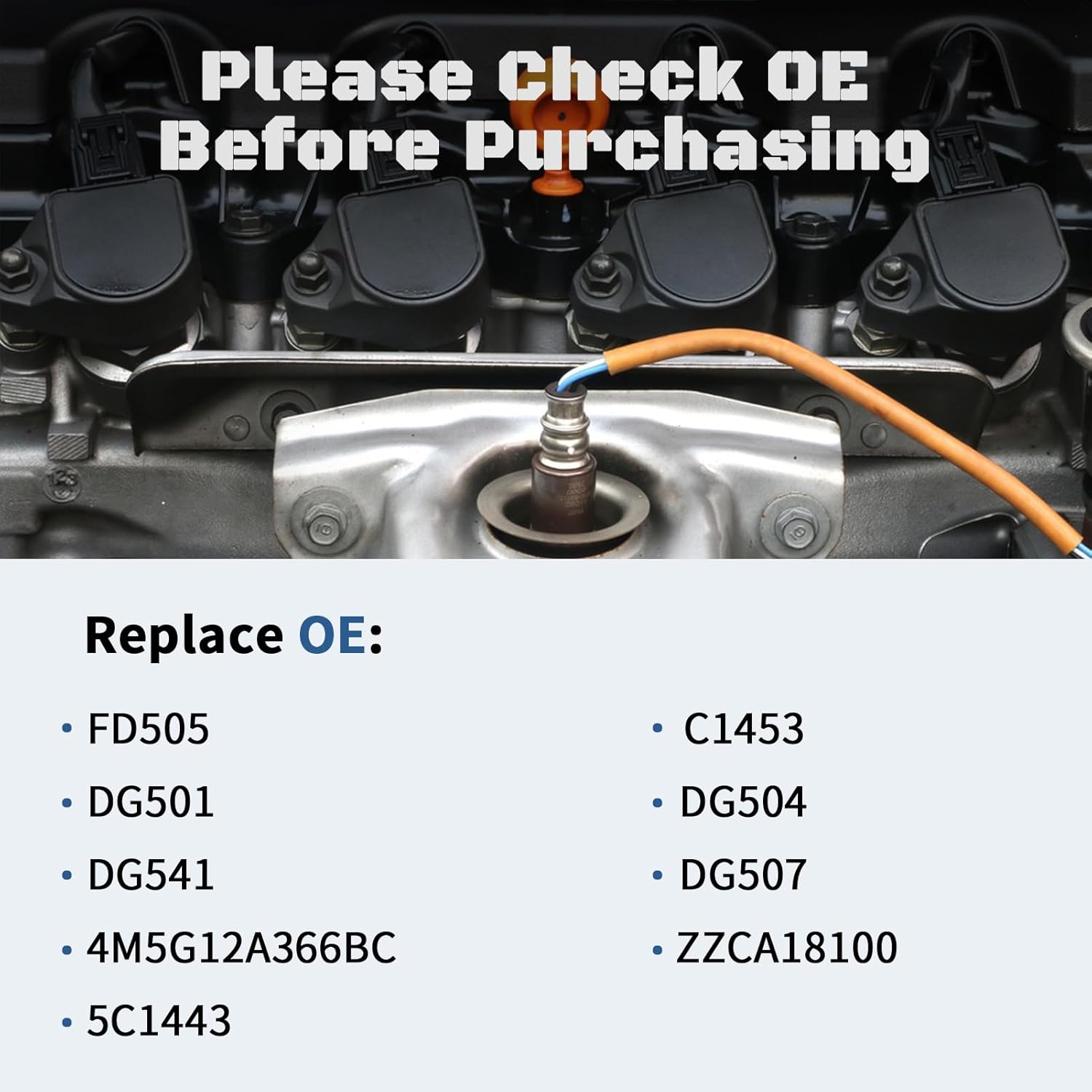 Ignition Coil Pack Iridium Spark Plugs 4 Packs Fits for Combo 2.0 2.3 Ford Focus Escape Transit Connect 2005 2006 2007 2008 2009 2010 2011, 04-05 Mazda 3 6 Tribute Mercury Mariner, FD505 DG504