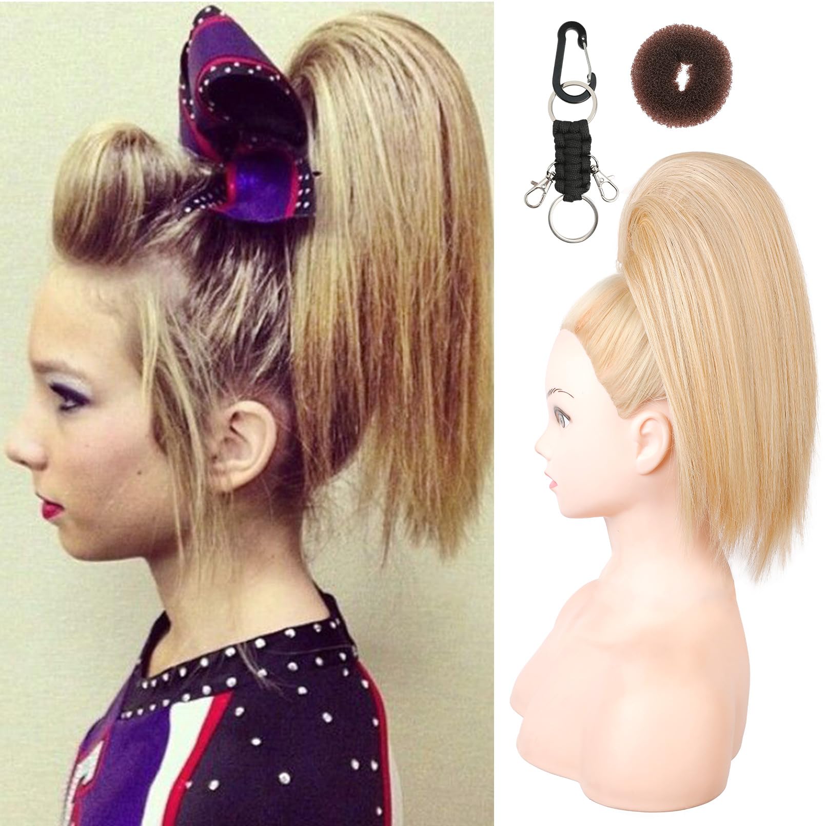 Amazon.com : SEIKEA Cheer Ponytail Hair Piece, 10 display picture 2