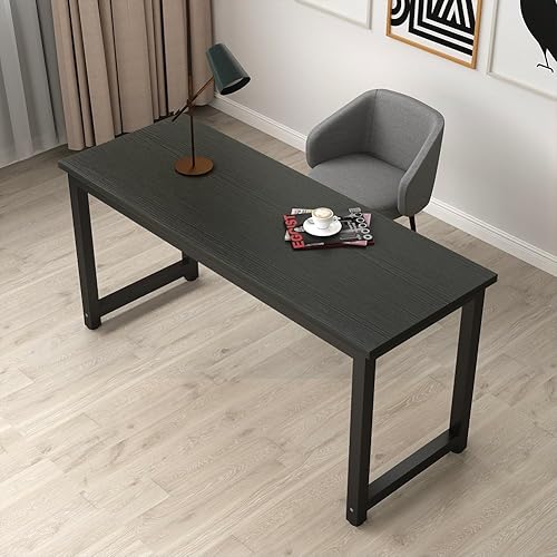 Miniatura 112 de Tribesigns - Escritorio para computadora, escritorio de oficina grande de 63 pulgadas, mesa de estudio, estación de trabajo para oficina en casa,