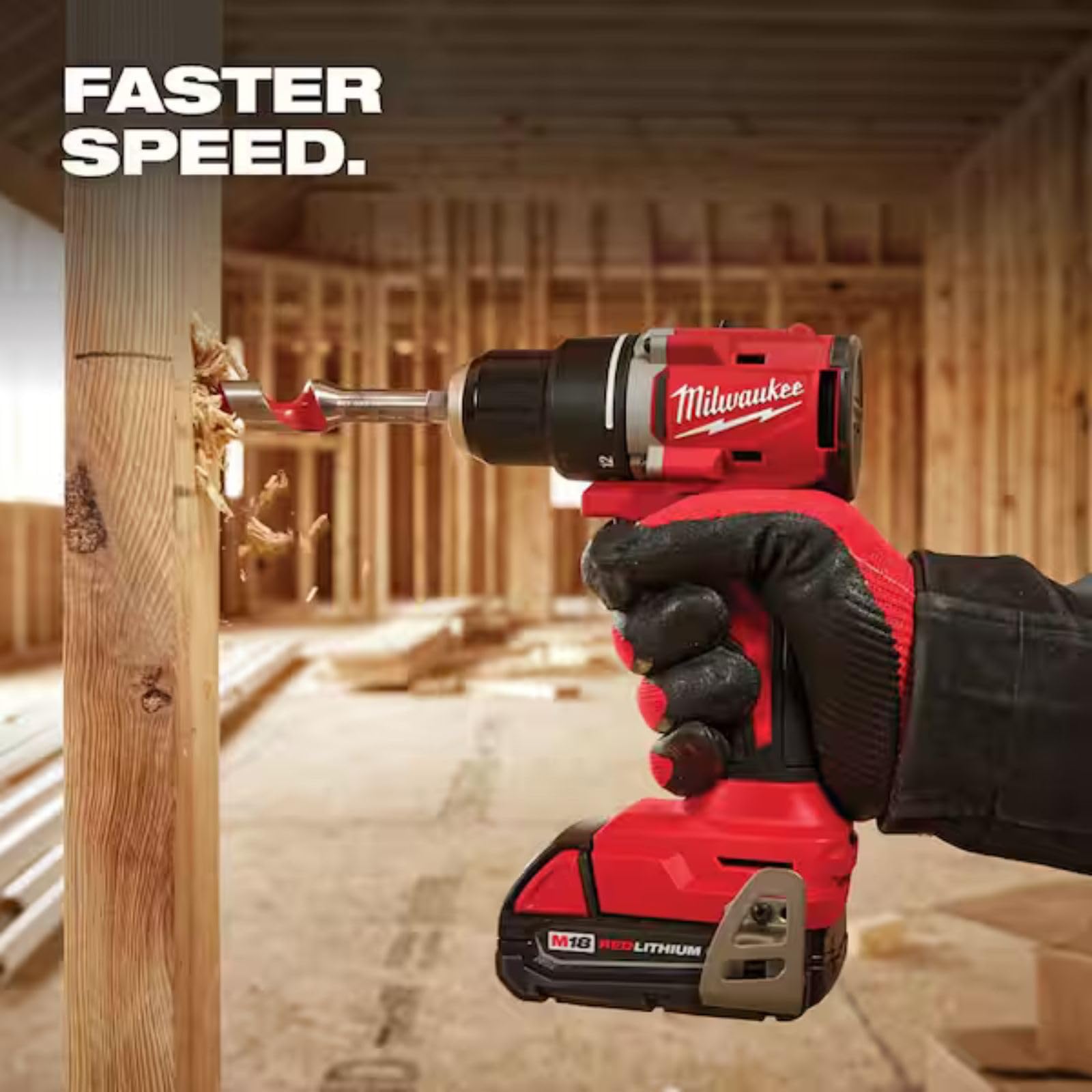 Milwaukee M18 Kit combinado de herramientas eléctricas inalámbricas de 18 V, juego de 8 herramientas, 3 baterías, 2 bolsas de herramientas, cargador incluido