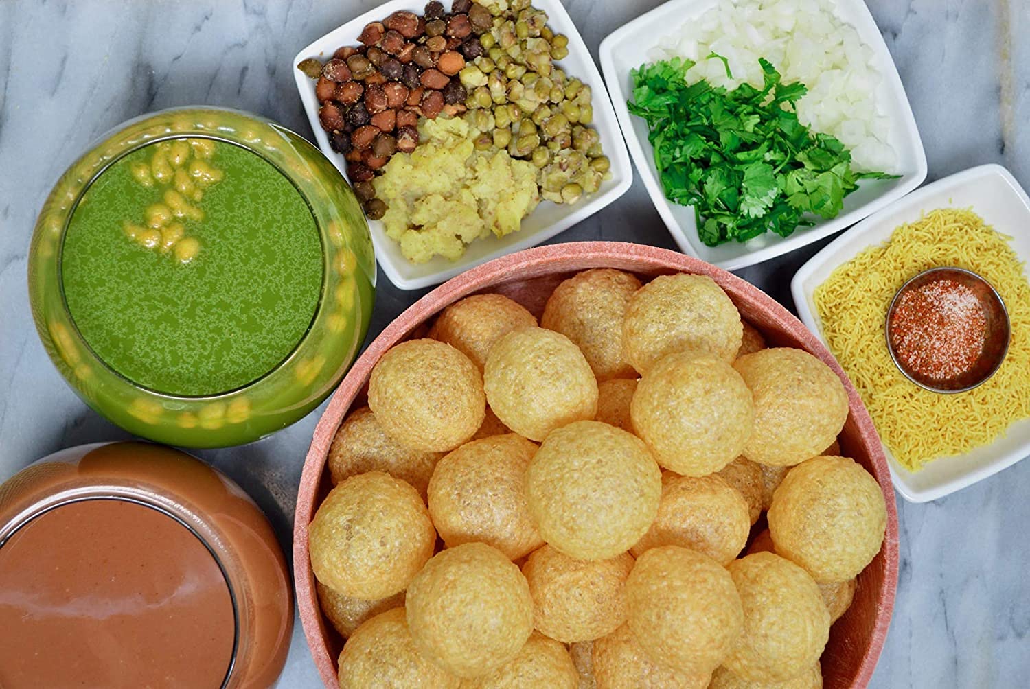 r Pani Puri Balls/GolGappa Fryms | Ready to Fry 1 kg (B0C3SFN4TW) Amazon Price History, Amazon Price Tracker