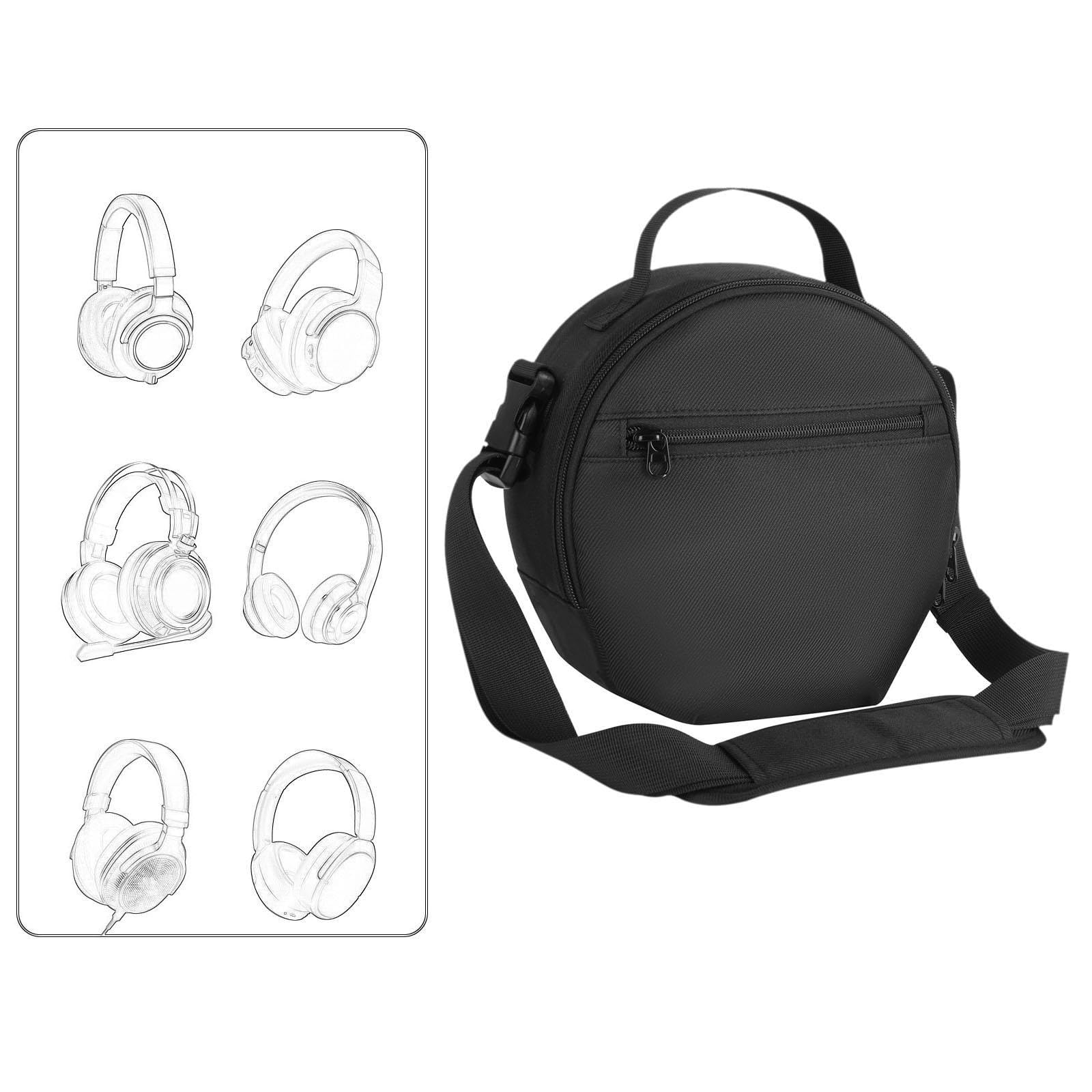 Borsa per Cuffie, Porta Cuffie, Cuffie Over-Ear, Borsa per Cuffie per Sport all'Aria Aperta