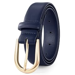 Women Belt for Jeans Pants Fashion Gold Buckle Ladies Dress Waist Belt