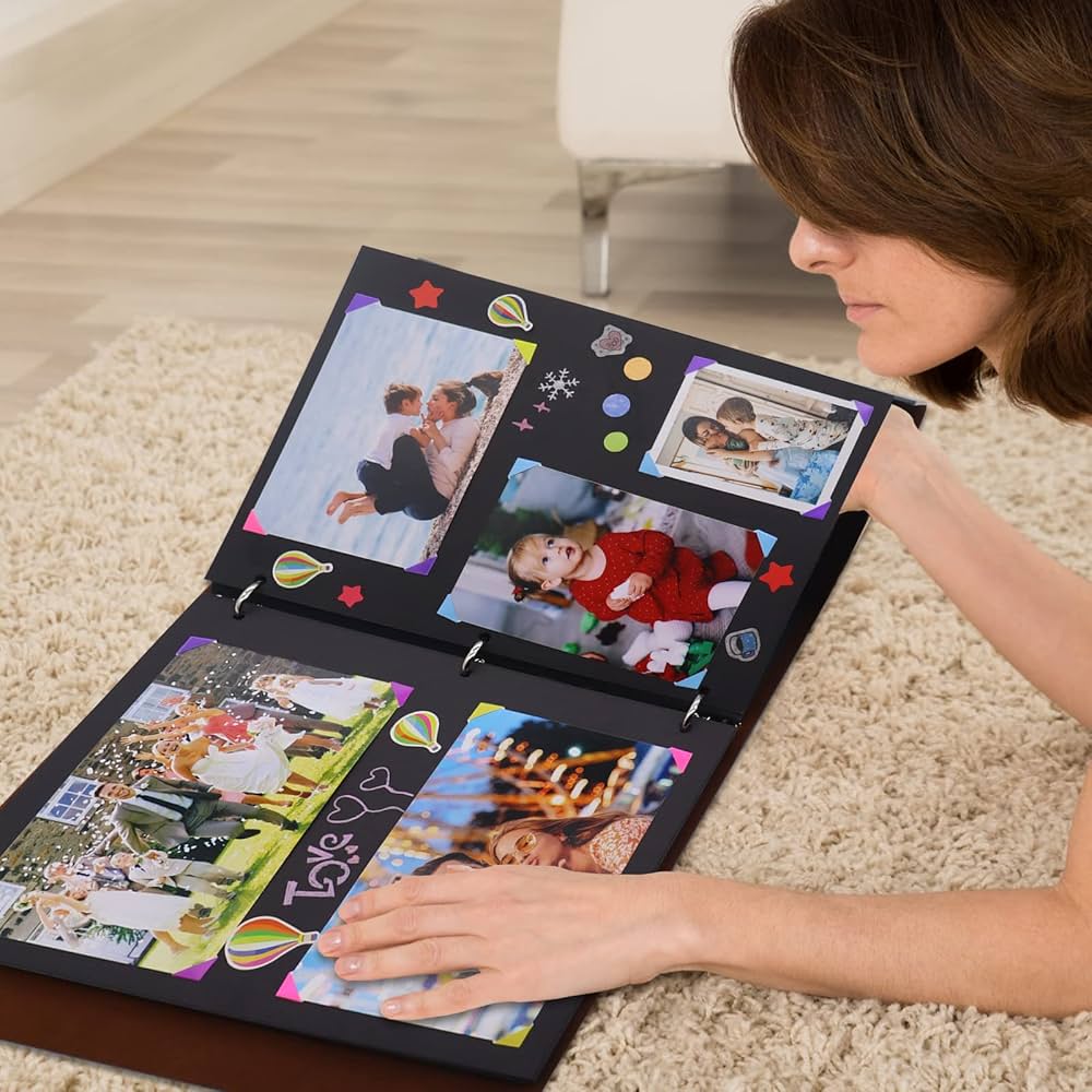 アルバム・スクラップ cake Amazon.co.jp: ZEEYUAN スクラップブックキット 8.5x11インチ