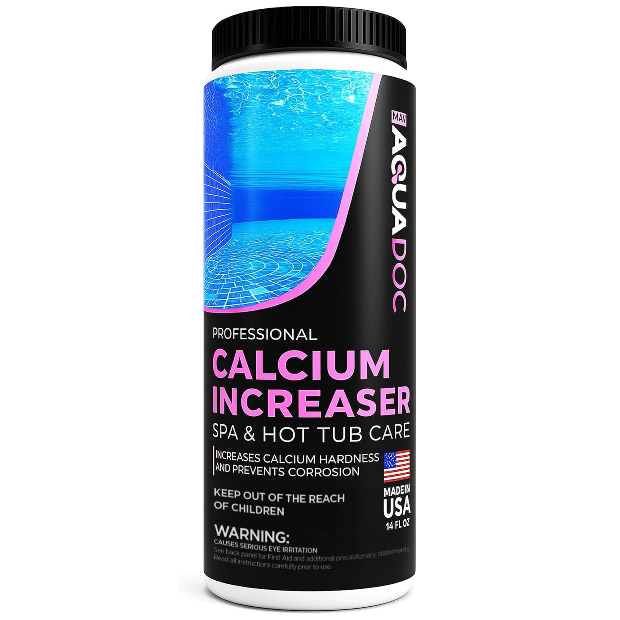 MAV AquaDoc Calcium Hardness Increaser Hot Tub Owners Rely On, Calcium Booster for Hot Tubs & Spas