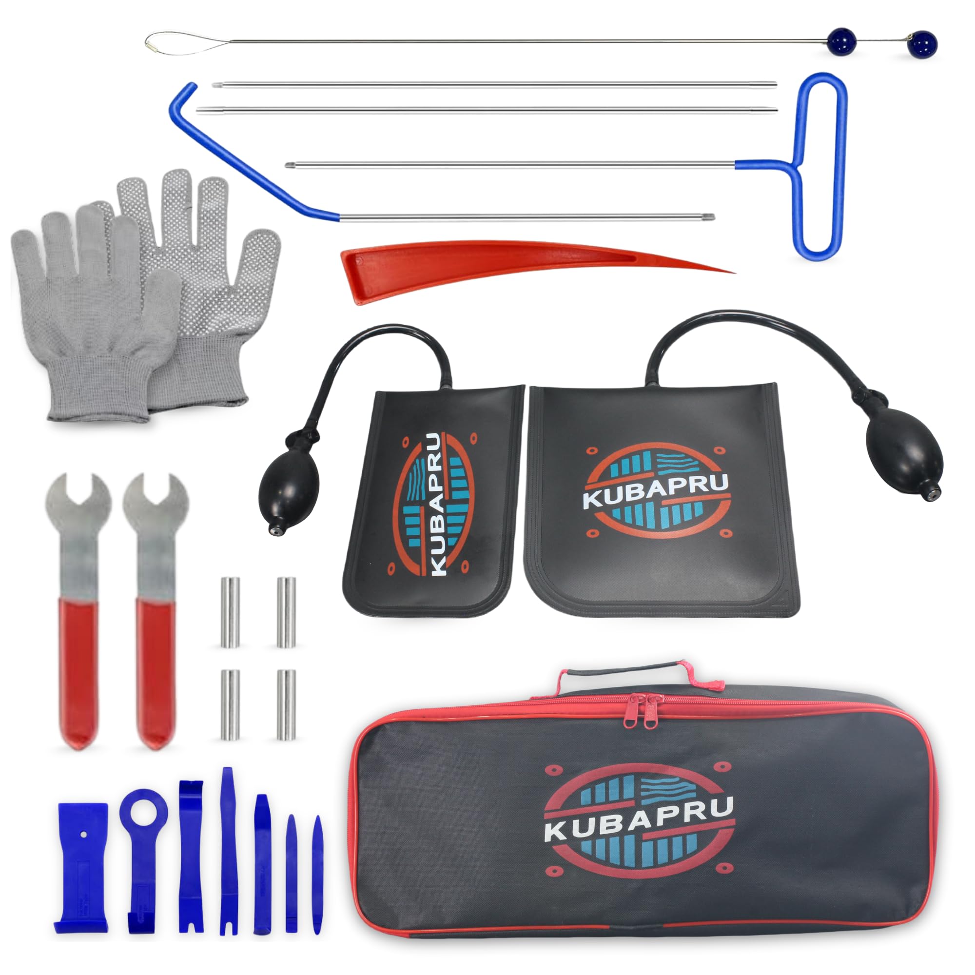 Kubapru 22-Piece Stainless Steel Car Repair Kit
