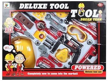 toys bhoomi multipurpose role play kids tools kit set for pretend playing-Multi color