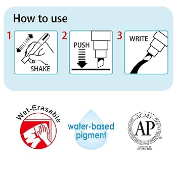 新品　☆ 32色•水彩マーカー•ポストチョークマーカー Amazon.co.jp: 呉竹 水彩マーカー ZIG ポストチョークマーカー