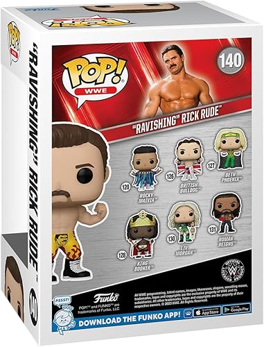Miniatura 3 de Funko Pop! WWE Rick Rude - Figura de vinilo coleccionable - Idea de regalo - Producto oficial - para niños y adultos - fanáticos de los deportes -