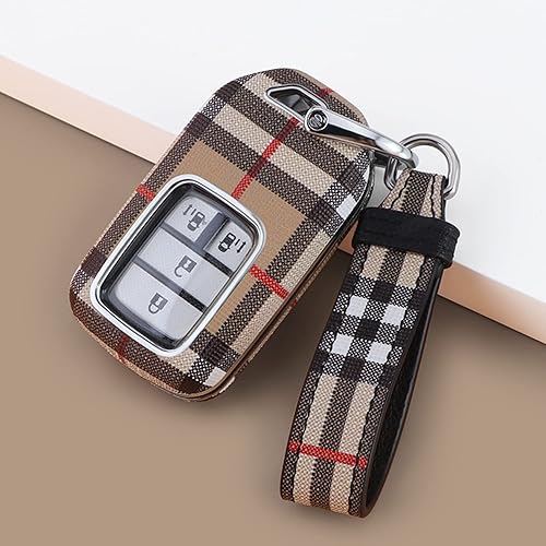 Miniatura 1 de Kwak's Funda para llavero compatible con Accord Civic CRV Pilot Odyssey Passport Smart Premium Protección completa Smart Remote sin llave