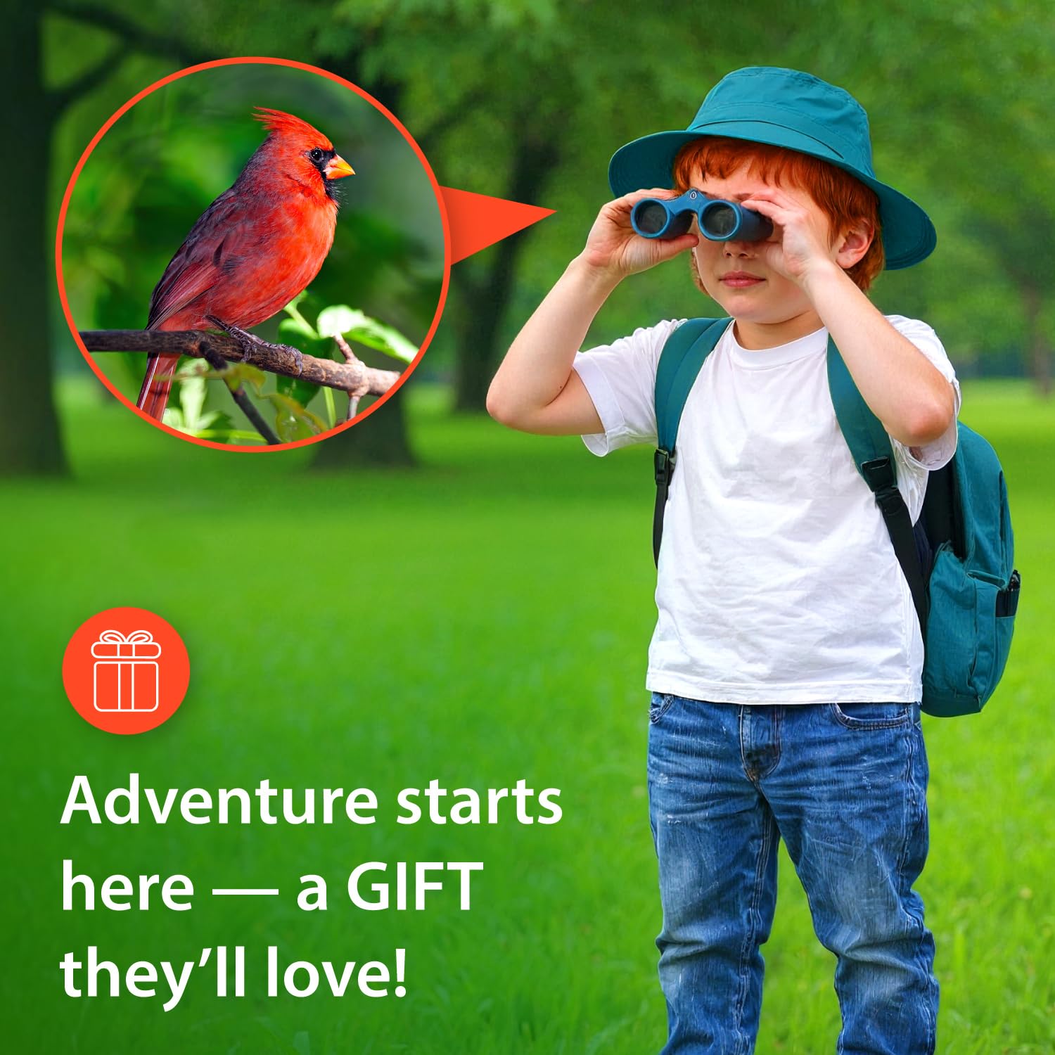 Levenhuk LabZZ B2 6x21 – Binocolo Compatto per Bambini dai 3 ai 7 Anni – Regalo Giocattolo Perfetto – Leggero e Ideale per Birdwatching Campeggio Escursioni Safari e Giochi all’Aperto