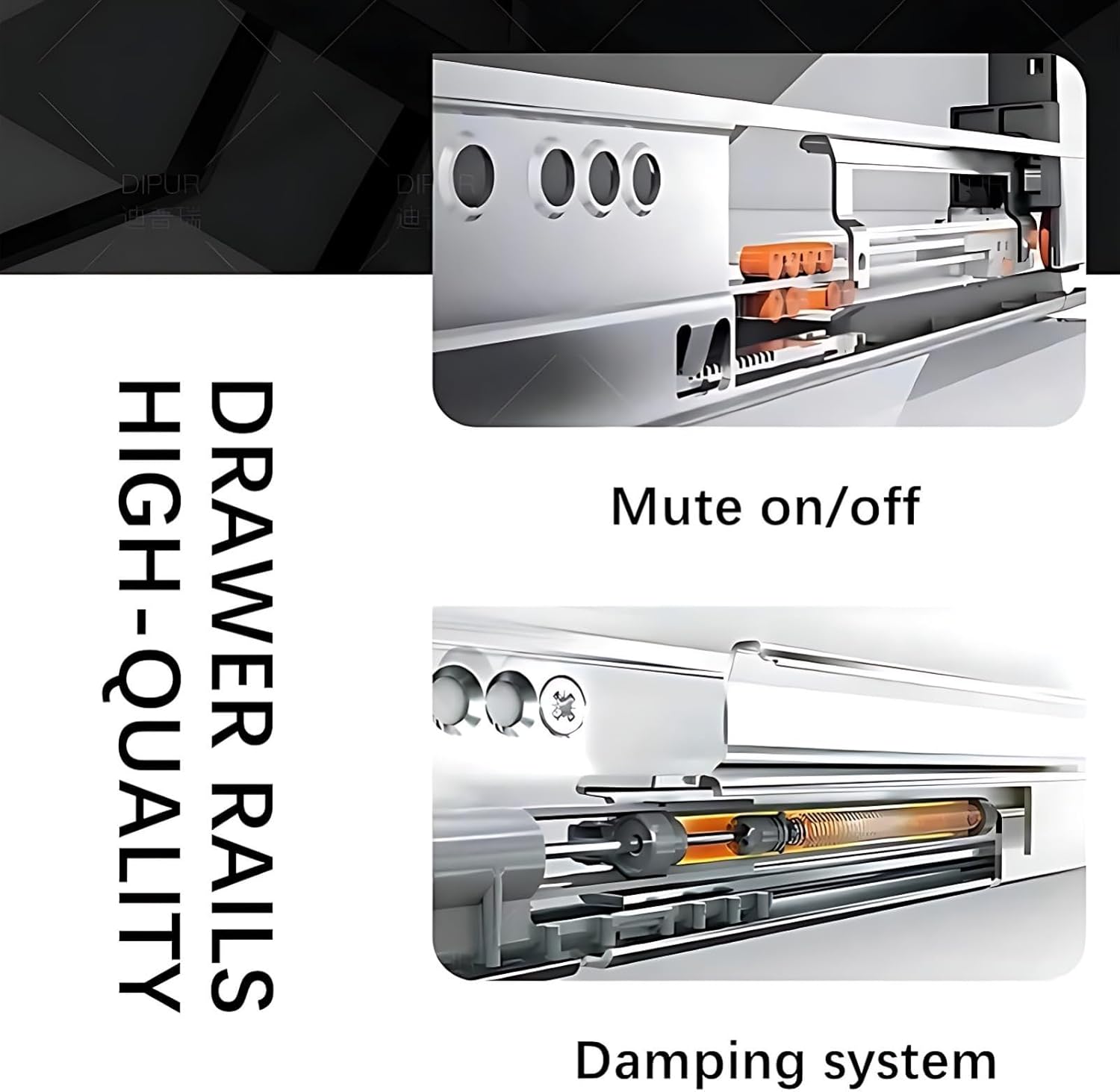 52 in Bathroom Vanity with Double Sinks - Floating Bathroom Vanity Set - Includes Faucet & LED Smart Defogging Mirror Cabinet - Multi-Layer Solid Wood Material