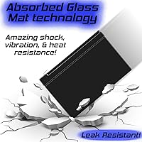 Vista 3 de 12V 7.5AH selló la batería de alarma de seguridad para el hogar de plomo ácido reemplaza 7.2ah