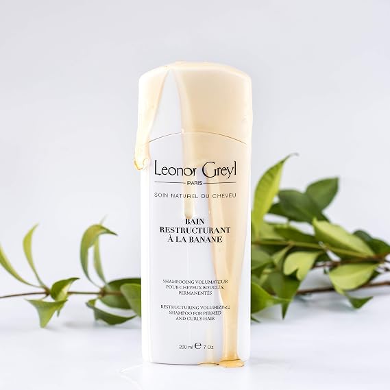 Leonor Greyl Paris - Bain Restructurant a La Banane - Volumizing Shampoo for Curly Hair - Clarifying Curly Hair Shampoo for Men & Women (7 Oz)