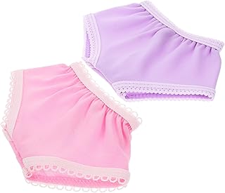 KICHOUSE 10 Peças Roupa Íntima De Renda Boneca Americana Roupa Íntima De Menina Meninas Underware Kit De Renda Acessório De Boneca Calcinha De Boneca Acessório Fingir Brincar De Brinquedo