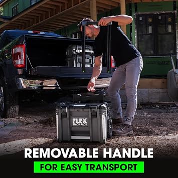 FLEX STACK PACK Storage System Rolling Tool Box - FS1101
