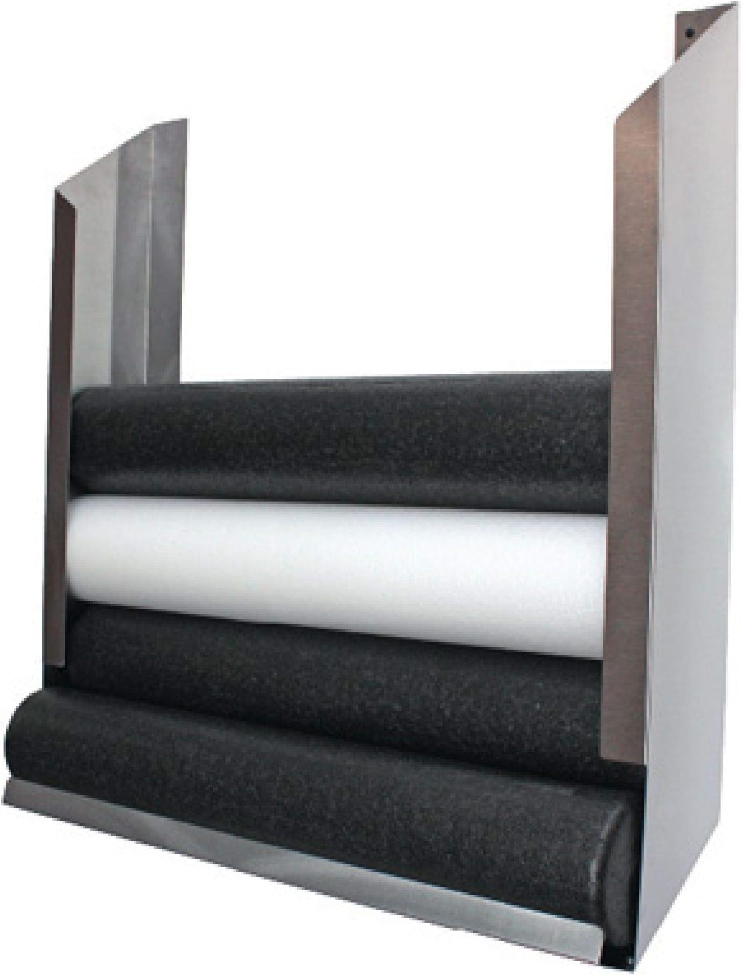 FIT1ST Foam Roller Wall Rack, Fits 6 Foam Rollers