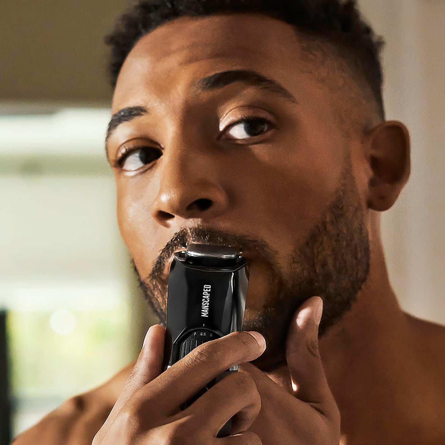 MANSCAPED® The Beard Hedger® Replacement SkinSafe® Trimmer Blade, Premium Stainless Steel T-Blade for Precision Facial Hair Trimming, 1-Pack