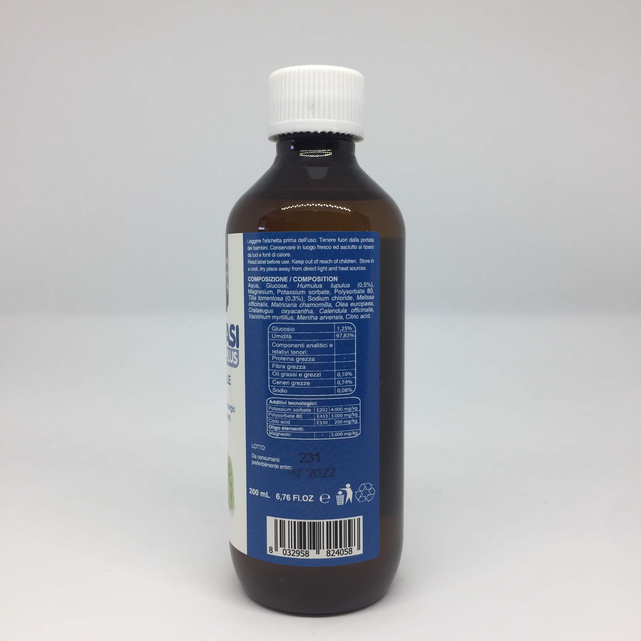 Union Bio® Equistasi Plus 200ML - Calmante Rilassante Non Altera Attenzione Cavallo, Aiuta il Cavallo a Ritrovare Calma ed Equilibrio, in Pre-gara, Per Calmare Senza Ripercussioni Sulla Performance