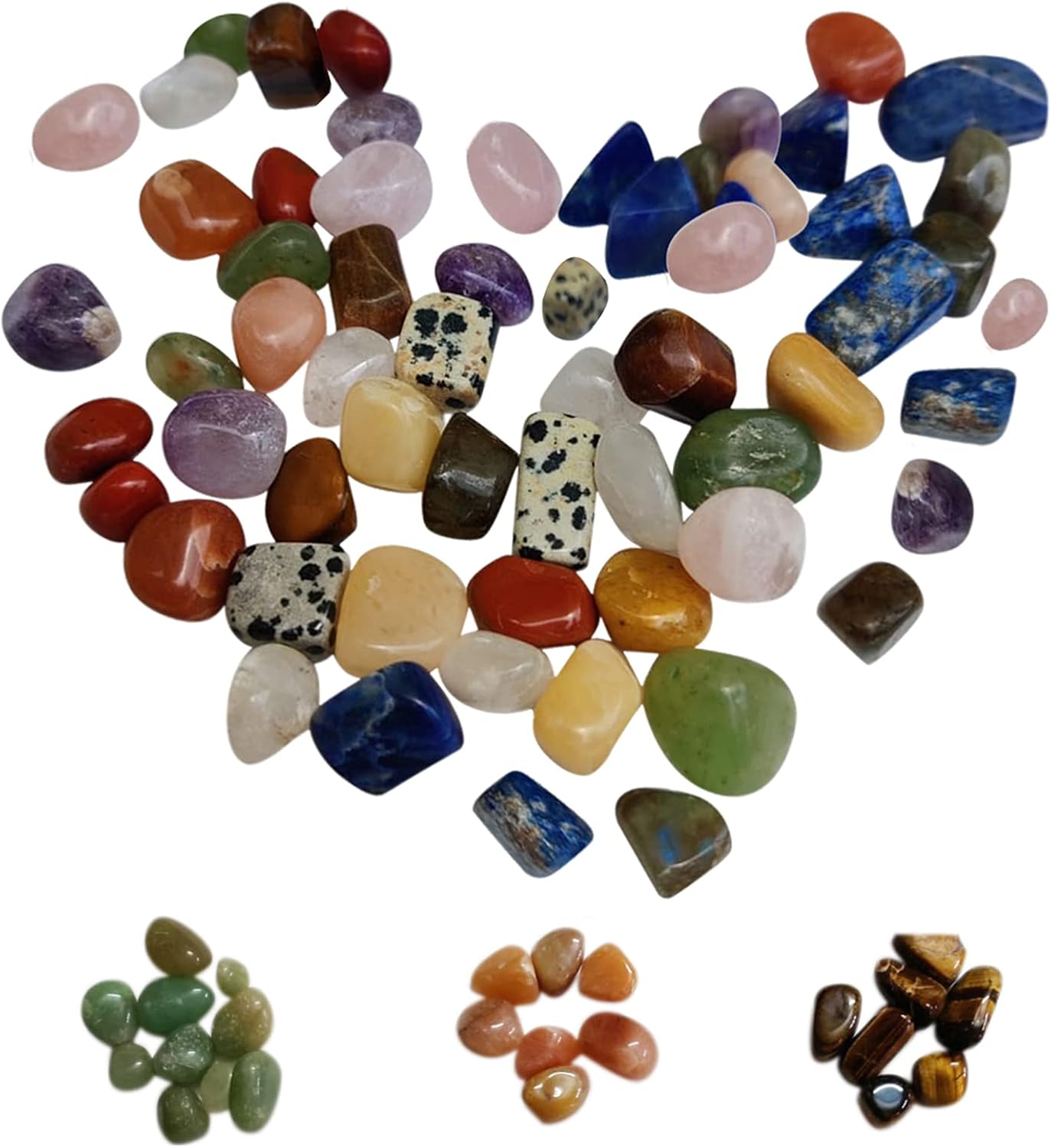 morocca Indoor Fountain Stones & Sea Glass (Mix Tumbled Stone) : Everything Else