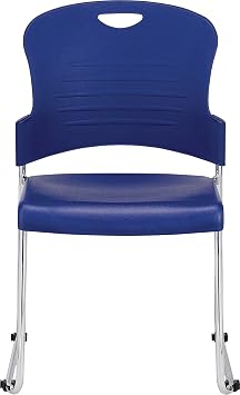 Ergohuman Raynor Eurotech S5000 Plastic Aire Stackable Chair, Navy