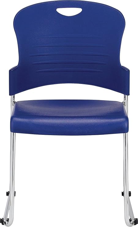 Ergohuman Raynor Eurotech S5000 Plastic Aire Stackable Chair, Navy
