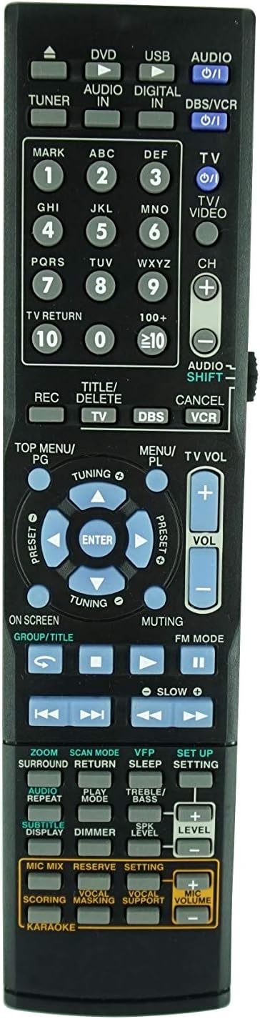 HCDZ Replacement Remote Control for JVC TH-D60 Jordan Ubuy