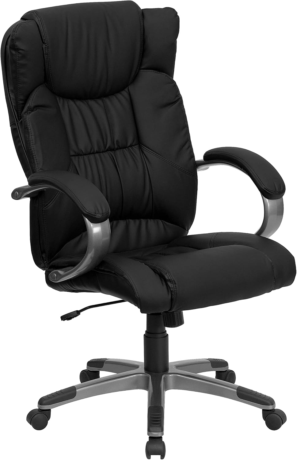 Buy Flash Furniture Black High Back Leather Chair Online In Indonesia B001ejqyzq