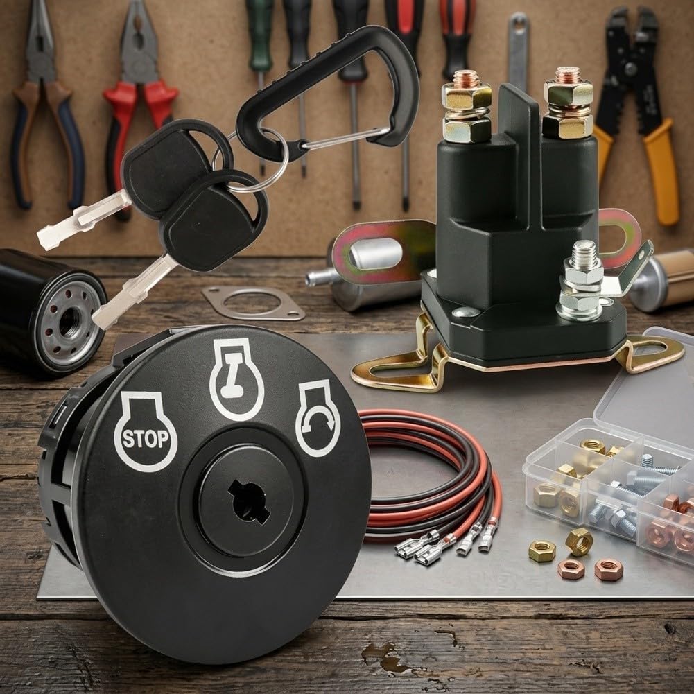 Kit Encendido 12V para Tractores Jardín Modelos L100 L105